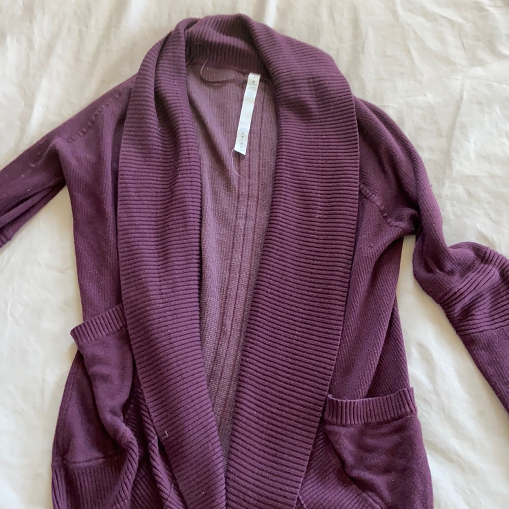 Lululemon slouchy long cardigan